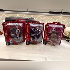 Diamond Select 2015 Nightmare Before Christmas Figures Sally Jack Oogie NEW